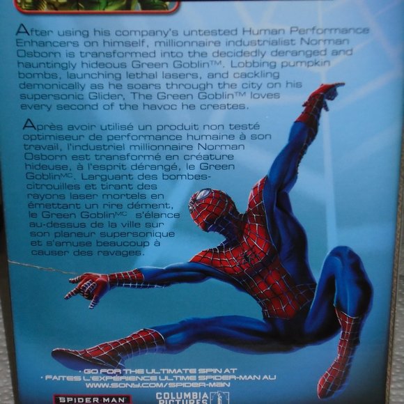 2001 TOY BIZ, SPIDER-MAN MOVIE, GREEN GOBLIN, DOLL/ACTION FIGURE, BRAND NEW!!!! - Picture 12 of 15